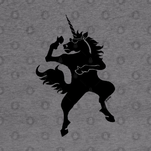 Cool Dancing Unicorn by NewSignCreation